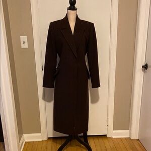 Elegant Brown Long Coat